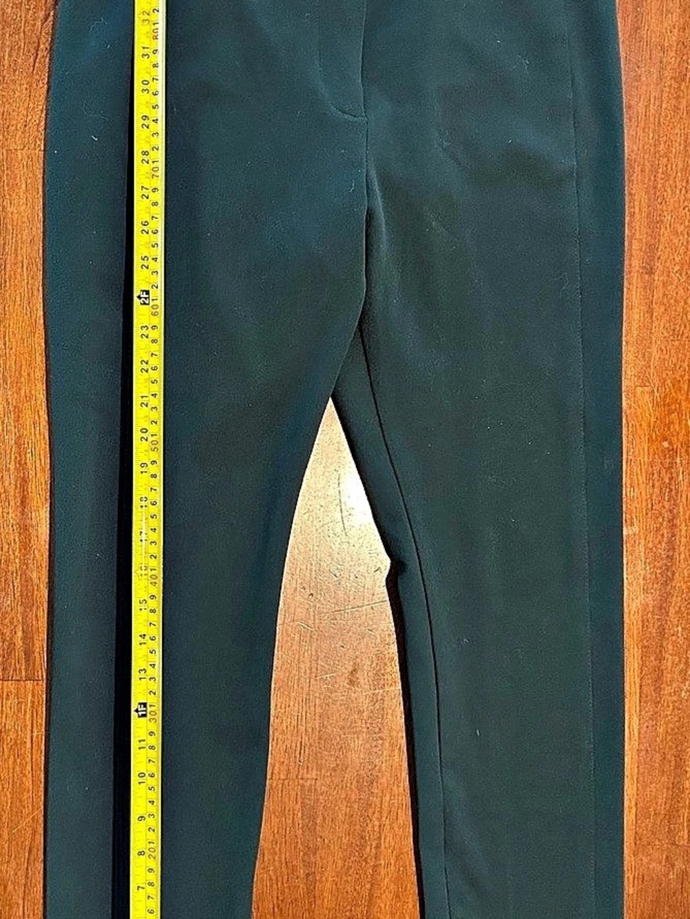 Ann Taylor The Petite Side Zip Ankle Pant Green 0P